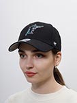 Бейсболка 47 BRAND арт. BCPTN-MVP28WBV Miami Marlins MLB (черный / голубой)